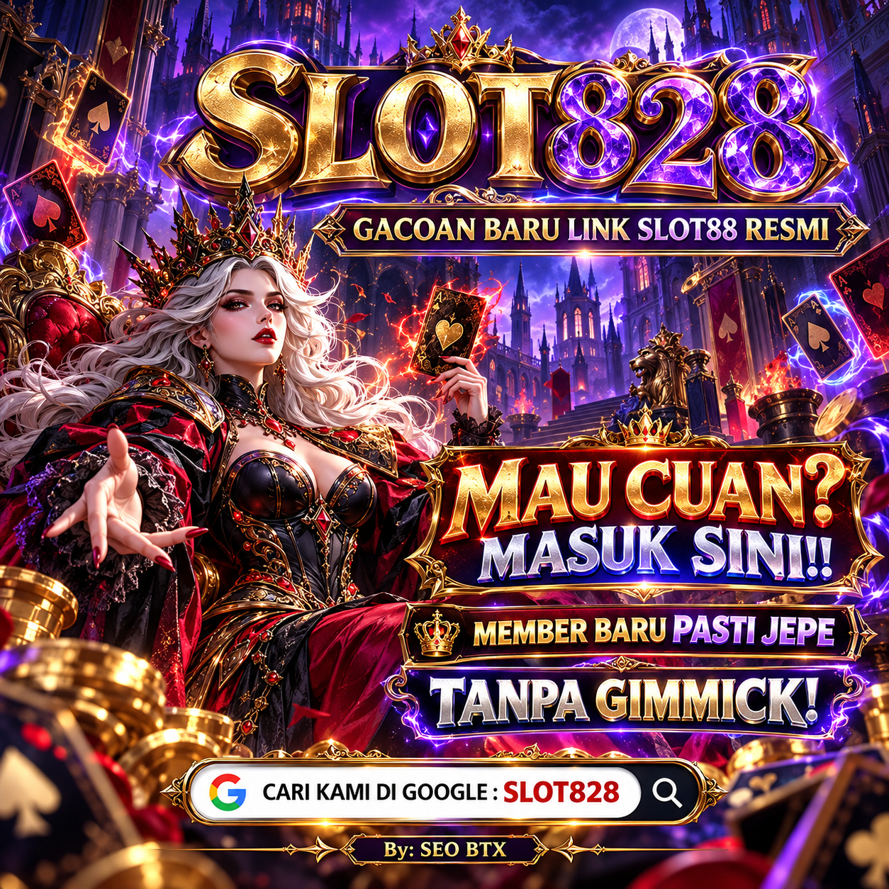 Thumbnail 1 of 3, Poster, SLOT828 # Gacoan Baru Link Slot88 Resmi Hari Ini designed and sold by SLOT88.